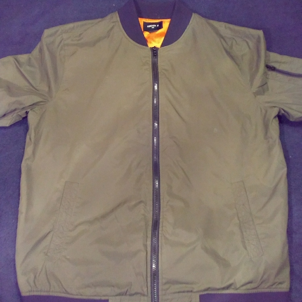 Olive green jacket